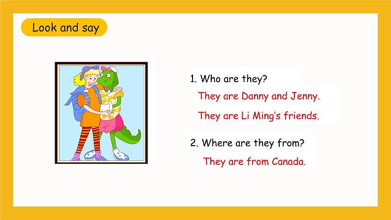 冀教版英语五年级上册Unit 2 Lesson 8《Canada》课件第4页