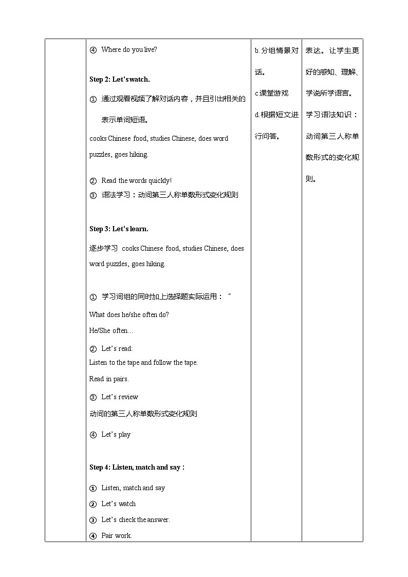 Unit 4 I have a pen pal PB Let's learn 课件+教案+同步练习+音视频素材02
