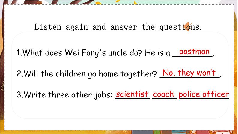 Let 's check&Let 's wrap it up &Story time第4页