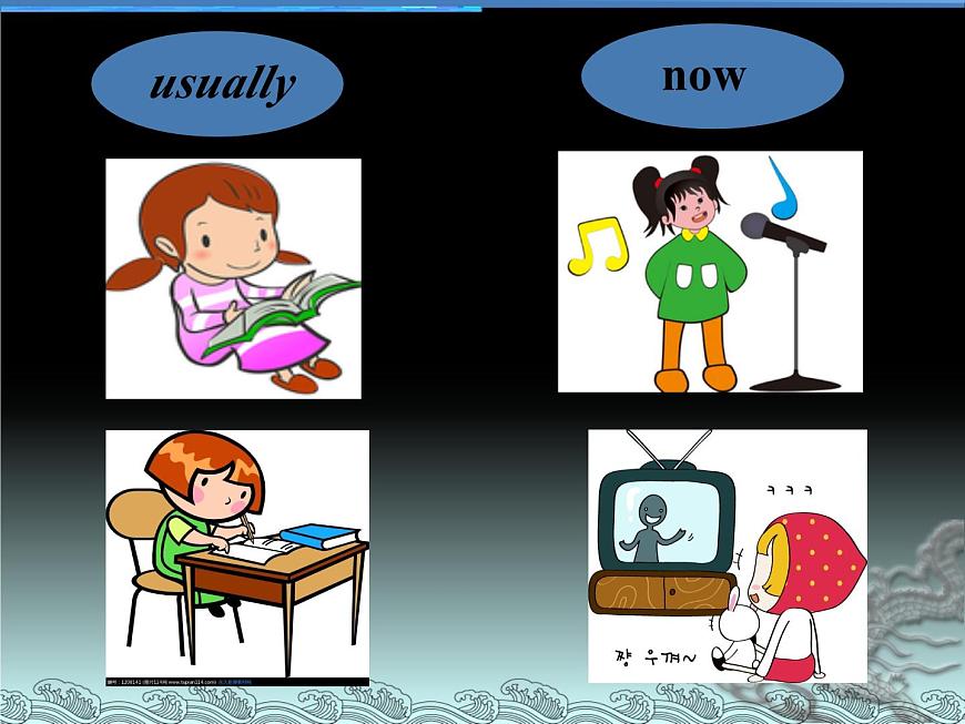 外研版（一年級起點）小學二年級英語下冊 Module 6  Unit 2   My grandma usually cooks.   課件1第3頁