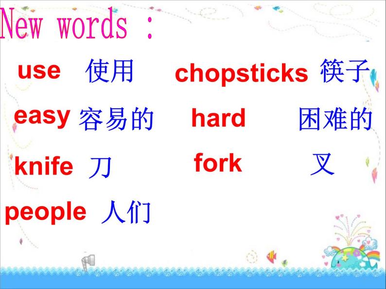 外研版（一年级起点）小学三年级英语上册 Module 1  Unit 1  Do you use chopsticks in the UK   课件102