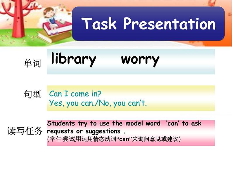 外研版(一年级起点)小学三年级英语上册 Module 5 Unit 2 Can I come in? 课件02