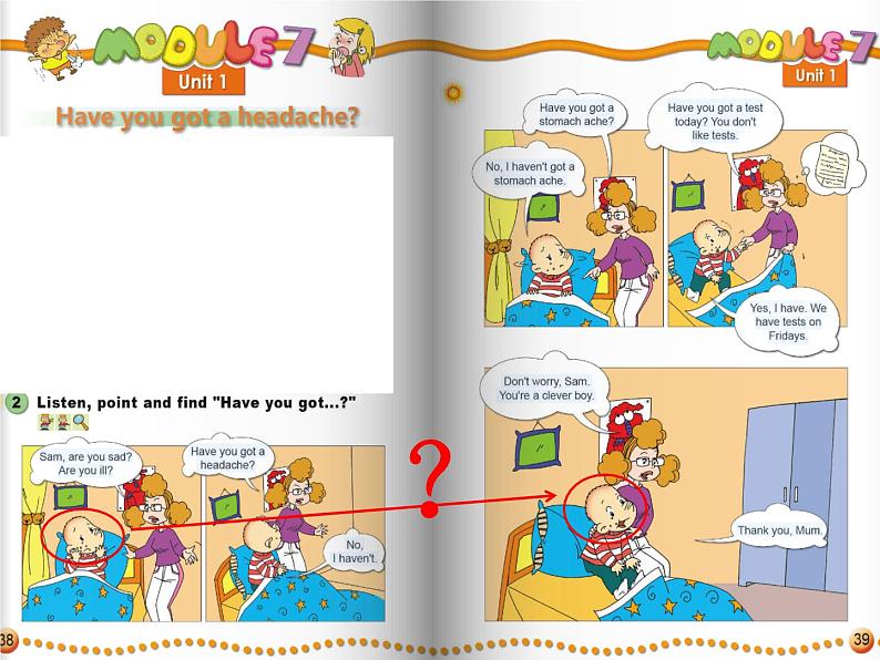 外研版(一年级起点)小学三年级英语上册 Module 7 Unit 1 Have you got a headache?课件203