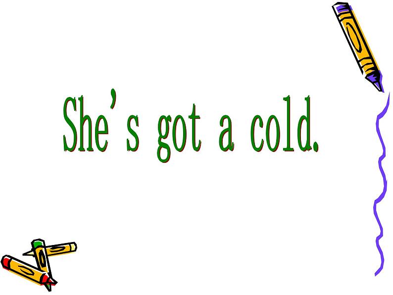 外研版(一年级起点)小学三年级英语上册 Module 7 Unit 2 She's got a cold. 课件101