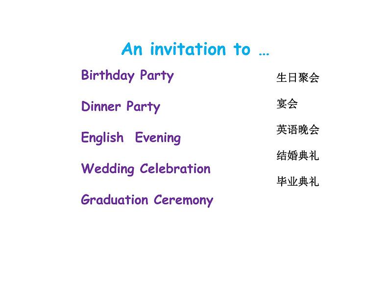 外研版(一年级起点)小学三年级英语下册Review Module Unit 1 课件06