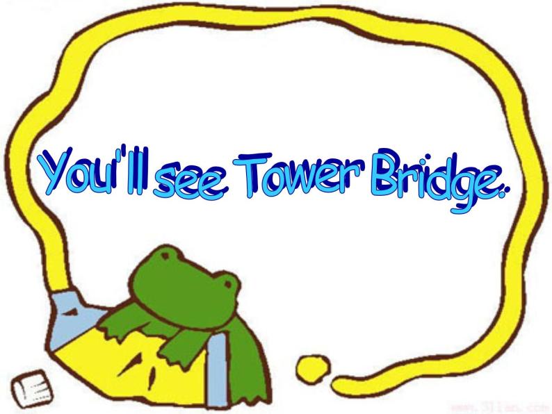 外研版（一年级起点）小学三年级英语下册 Module 2 Unit 2 You'll see Tower Bridge.     课件201