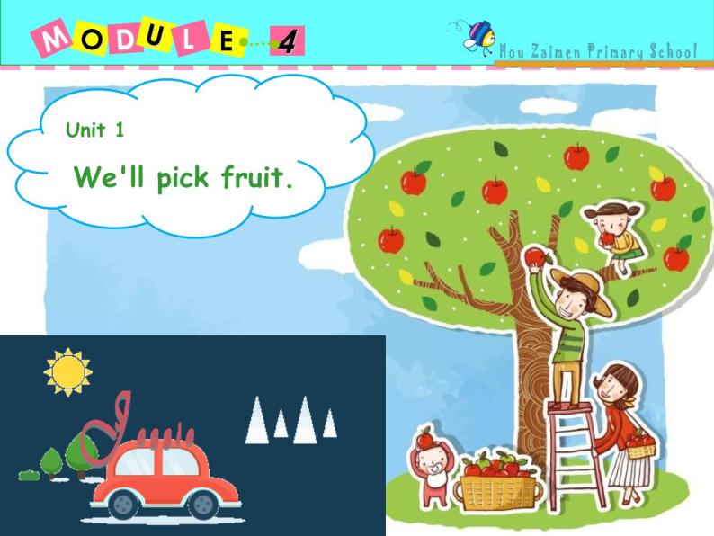 外研版（一年级起点）小学三年级英语下册 Module 4 Unit 1 We'll pick fruit.   课件101