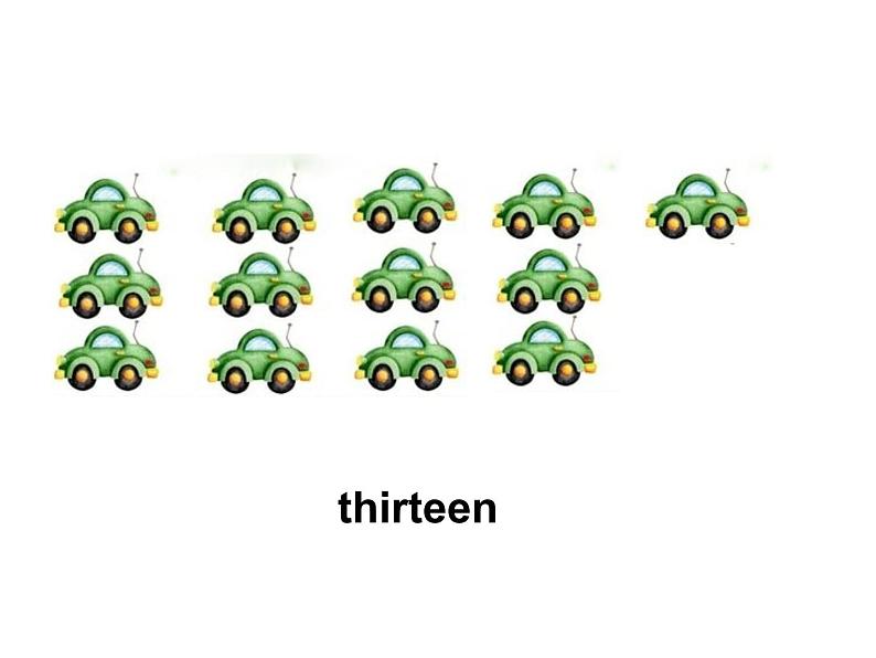 外研版(一年级起点)小学三年级英语下册 Module 4 Unit 2 Thirteen, fourteen, fifteen… 课件103