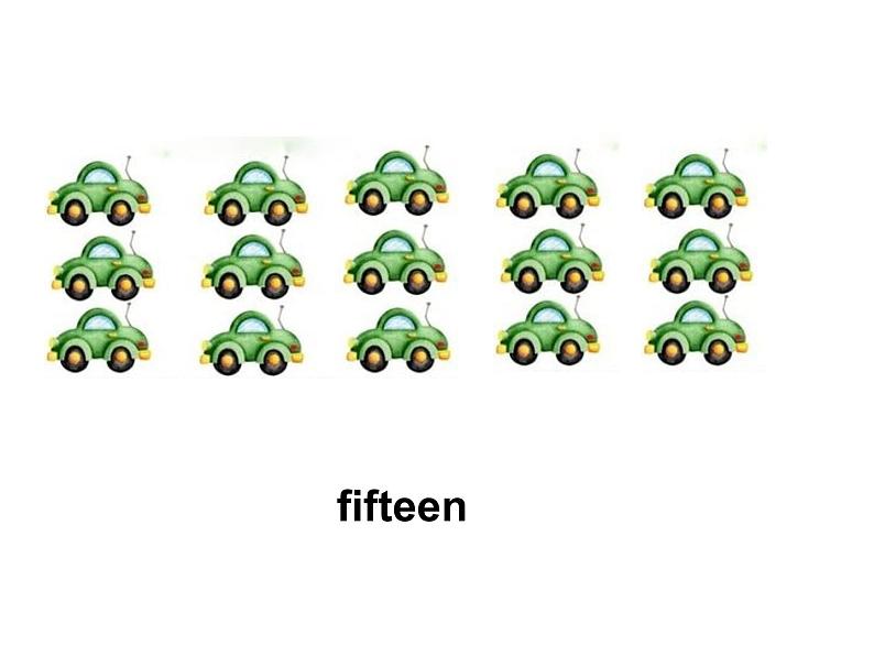 外研版(一年级起点)小学三年级英语下册 Module 4 Unit 2 Thirteen, fourteen, fifteen… 课件105