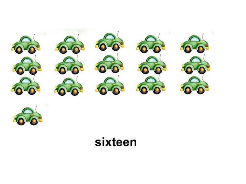 外研版(一年级起点)小学三年级英语下册 Module 4 Unit 2 Thirteen, fourteen, fifteen… 课件106