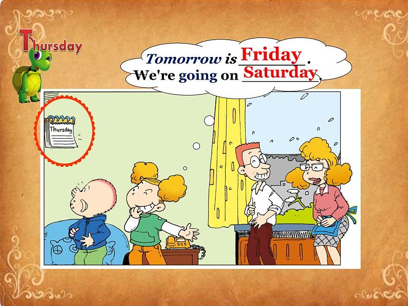外研版(一年级起点)小学三年级英语下册 Module 5 Unit 1 Will you take your ball tomorrow? 课件9第7页