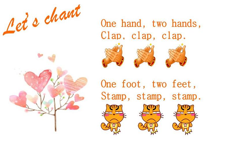 外研版(一年级起点)小学三年级英语下册 Module 6 Unit 1 Here are his hands. 课件406