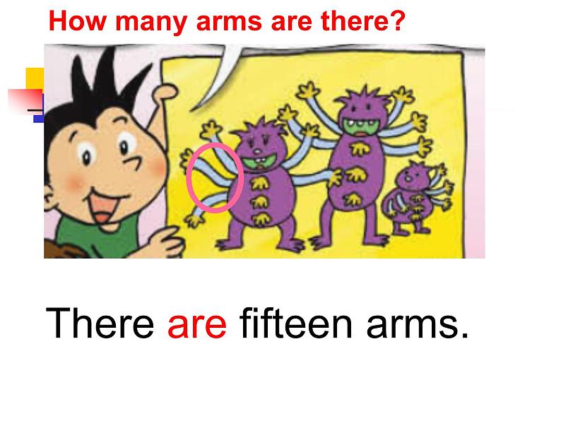 外研版(一年级起点)小学三年级英语下册 Module 6 Unit 2 There is a small monster. 课件08