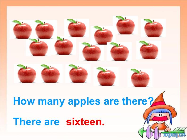 外研版（一年级起点）小学三年级英语下册 Module 7 Unit 2 How many apples are there in the box？  课件202