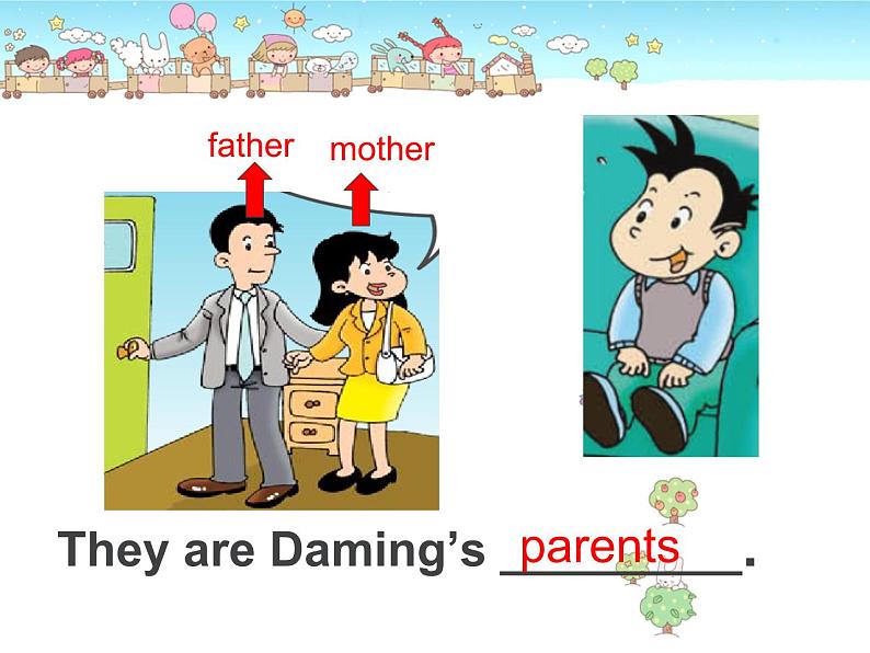 外研版(一年级起点)小学三年级英语下册 Module 8 Unit 1 He works hard. 课件第6页
