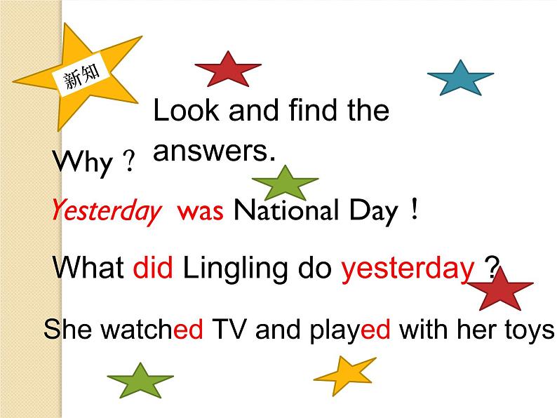 外研版(一年级起点)小学四年级英语上册 Module 3 Unit 1 She didn't walk to school yesterday. 课件205