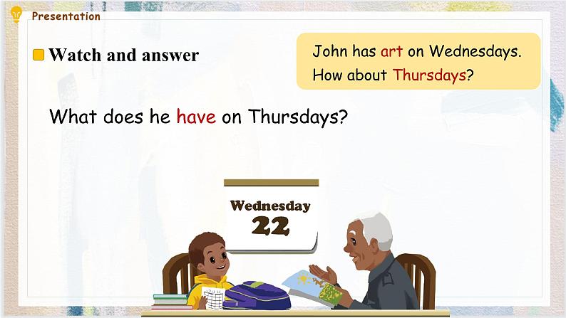 Unit 2 My week Part A Let 's talk 课件)第6页