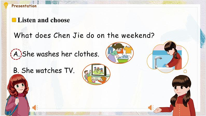 Unit 2 My week Part B Let 's learn 课件第5页