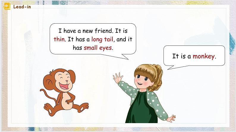 Unit 3 My friends Part B Let 's learn & Say and draw 课件)第3页