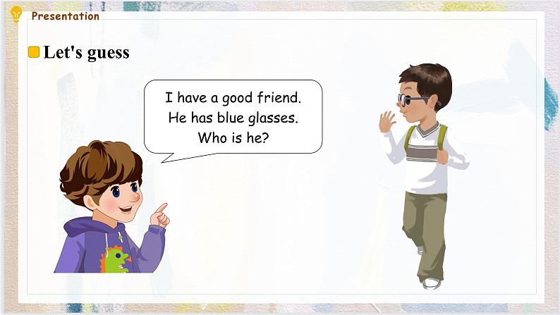 Unit 3 My friends Part B Let 's learn & Say and draw 课件)第4页