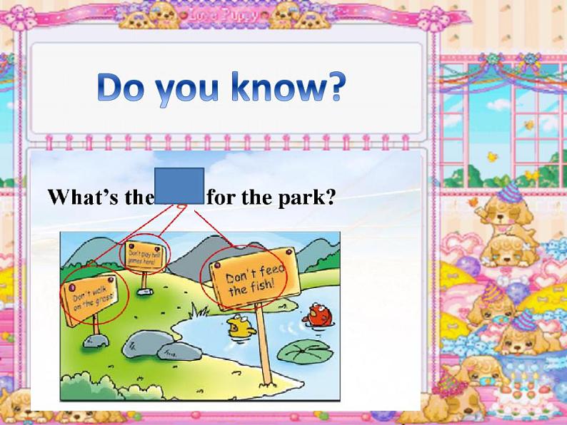 外研版(一年级起点)小学四年级英语下册Module 1 Unit 2 Don't feed the fish! 课件307