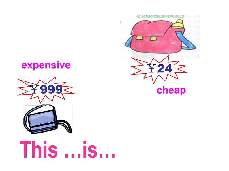 外研版(一年级起点)小学四年级英语下册Module 2 Unit 1 It's cheap. 课件04