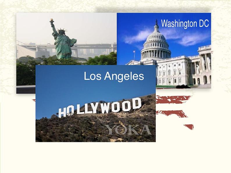 外研版(一年级起点)小学四年级英语下册Module 8 Unit 1 He lives in the east of the US. 课件06