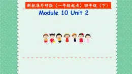 外研版（一年级起点）小学四年级英语下册Module 10 Unit 2 I'm going to visit London.    课件