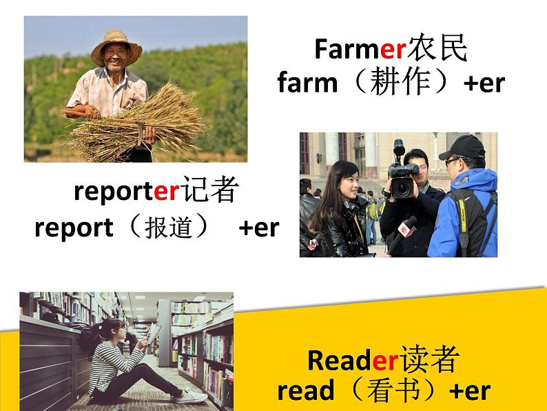 外研版(一年级起点)小学五年级英语下册Module 1 Unit 2 He worked in an office. 课件第6页