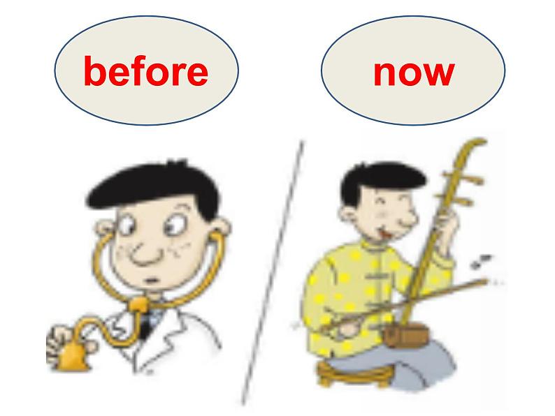 外研版(一年级起点)小学五年级英语下册Module 1 Unit 2 He worked in an office. 课件1第4页