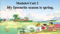 小学英语外研版 (一年级起点)五年级下册Unit 2 My favourite season is spring.图文课件ppt