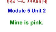 小学英语外研版 (一年级起点)五年级下册Unit 2 Mine is pink.课文配套ppt课件