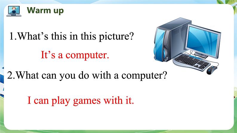 Unit 3 I like my computer PartA-PartC(课件)湘少版(三起)英语六年级上册第8页