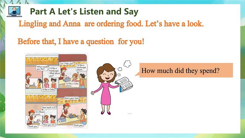 Unit 2 I’d like a hamburger PartA-PartC第3页
