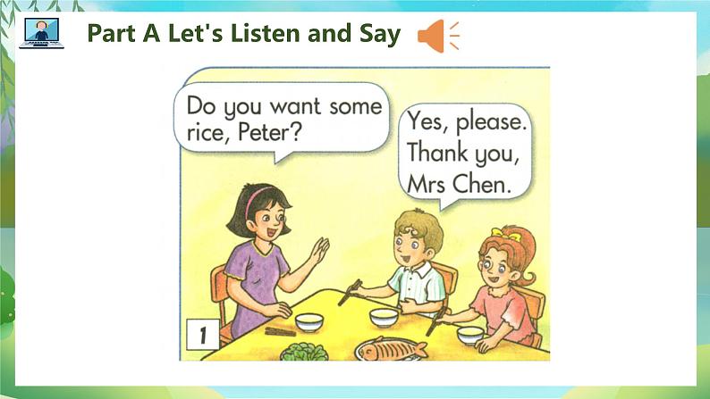 Unit 3 Do you want some rice PartA-PartC(课件)湘少版(三起)英语五年级上册第4页