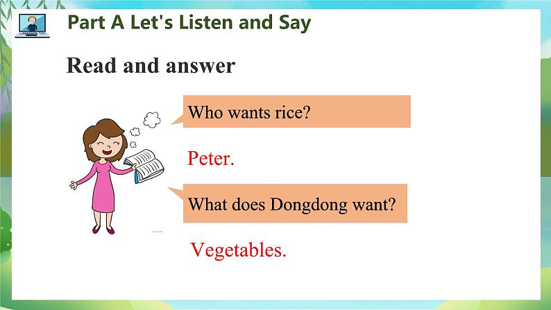 Unit 3 Do you want some rice PartA-PartC(课件)湘少版(三起)英语五年级上册第8页
