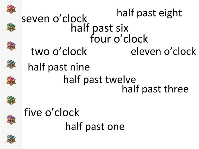 外研版(一年级起点)小学五年级英语下册Module 7 Unit 1 My father goes to work at 8 o'clock every morning. 课件204