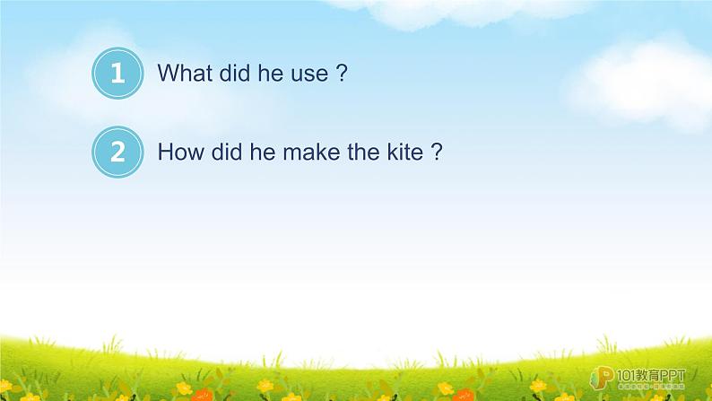 外研版(一年级起点)小学五年级英语下册Module 8 Unit 2 I made a kite. 课件08