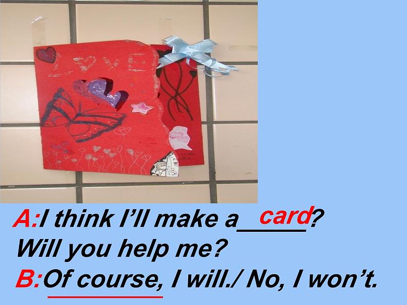 外研版(一年级起点)小学五年级英语下册Module 8 Unit 1 Will you help me? 课件04
