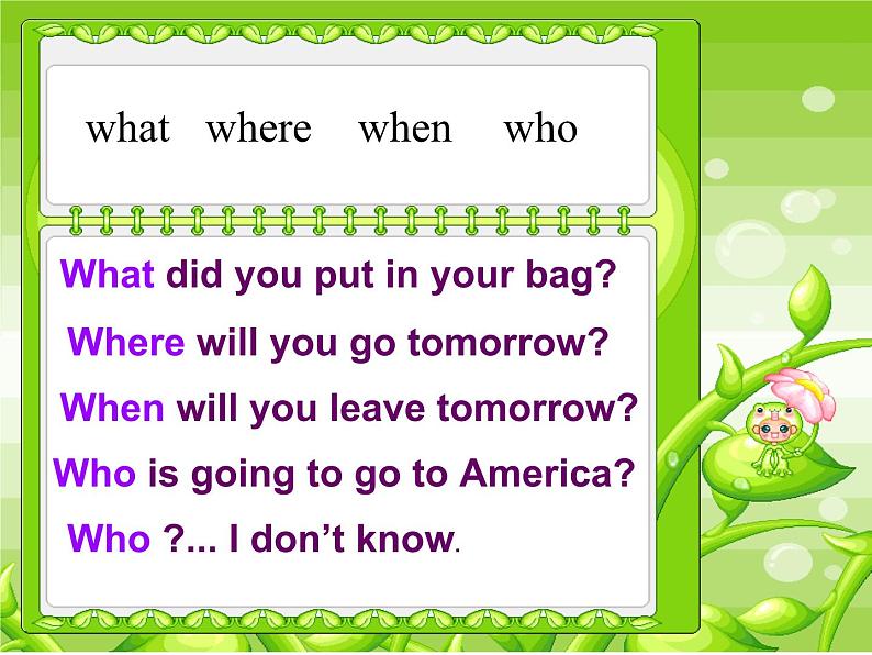 外研版(一年级起点)小学五年级英语下册Module 10 Unit 1 What did you put in your bag? 课件304