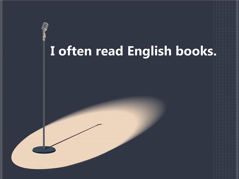 外研版(一年级起点)小学六年级英语上册Module 8 Unit 2 I often read English books. 课件第1页