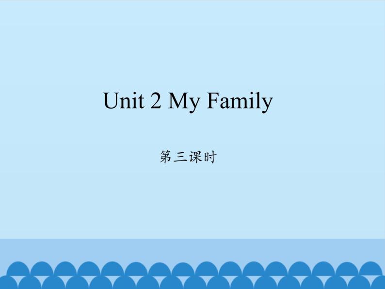 陕旅版（三年级起）小学三年级英语下册 Unit 2 My Family   课件201