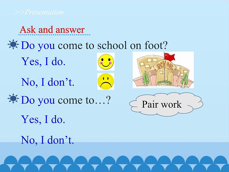 陕旅版(三年级起)小学三年级英语下册 Unit 3 How Do You Come to School 课件206