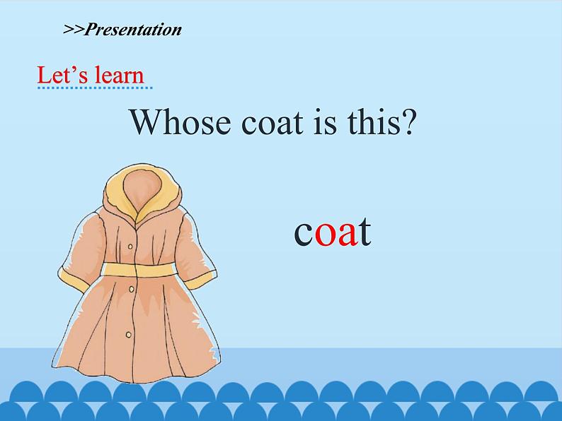 陕旅版(三年级起)小学三年级英语下册 Unit 4 Whose Coat Is This 课件08