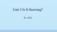 陕旅版四年级下册Unit 3 Is It Snowing?教课内容ppt课件