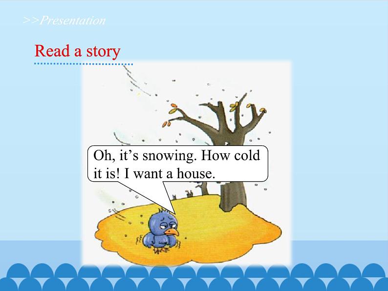 陕旅版(三年级起)小学四年级英语下册 Unit 3 Is It Snowing 课件3第6页