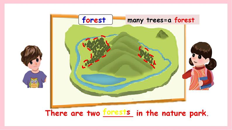 人教版英语五年级上册 Unit6 In a nature park A let's learn 课件+教案+练习+素材07