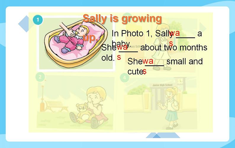 沪教牛津版_(六三制三起)英语六年级上学期 Unit 1《Growing up》(2)课件第2页