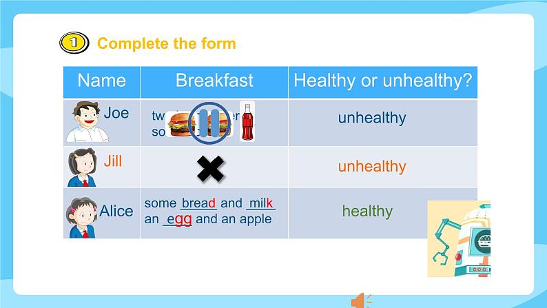 沪教牛津版_(六三制三起)英语六年级上学期 Unit 3《Healthy or unhealthy》(2)课件第5页