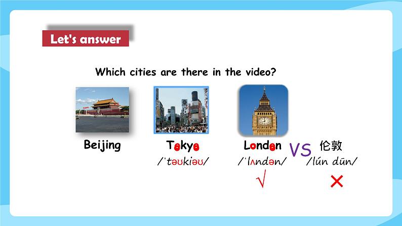 沪教牛津版_(六三制三起)英语六年级上学期 Unit 9《Great cities of the world》(1)课件第7页